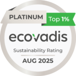 EcoVadis-Platin-Auszeichnung mit Top-1%-Bewertung