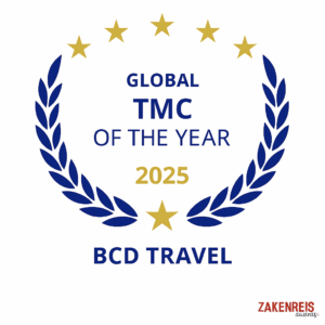 Globaler TMC-Preis 2025, BCD Travel.