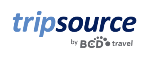 Logotipo de Tripsource por BCD Travel