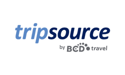 Logotipo de la empresa global de tecnología y comercio.