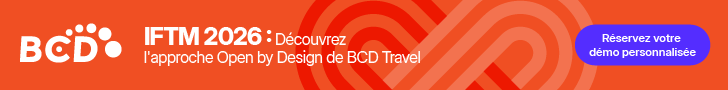 Bannière BCD Travel pour IFTM 2026