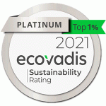 Ecovadis 2021 platinum rating