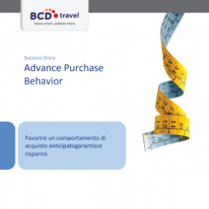 Advance Purchase Behavior