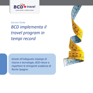 BCD implementa il travel program in tempi record