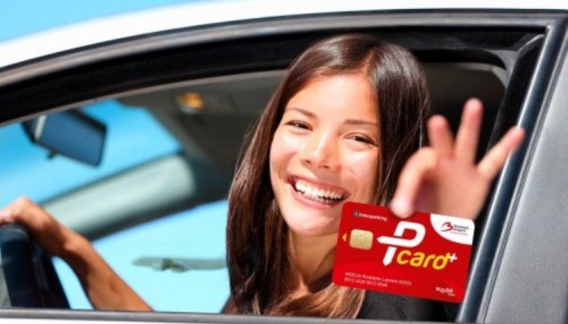 30 minutes free parking with the Brussels Airport Pcard+