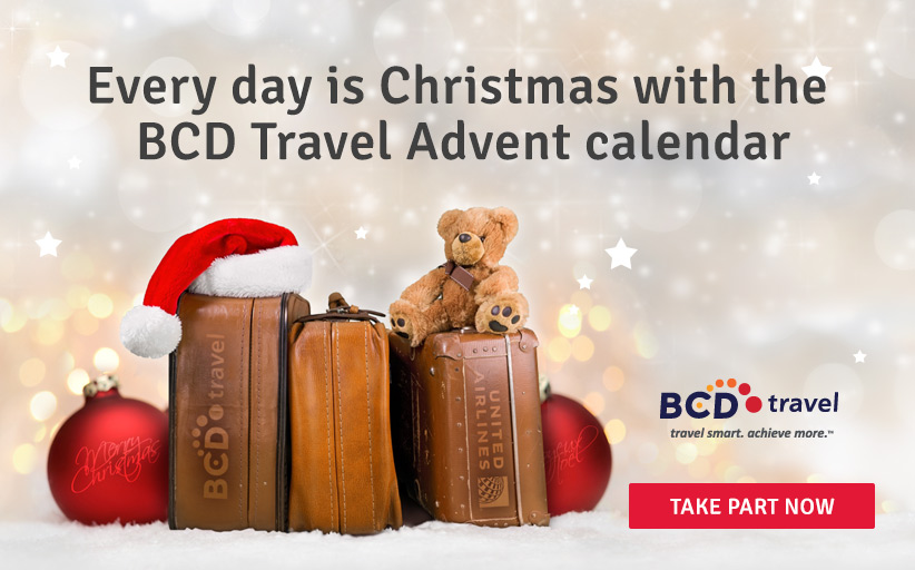 Take part now: BCD Travel Advent calendar