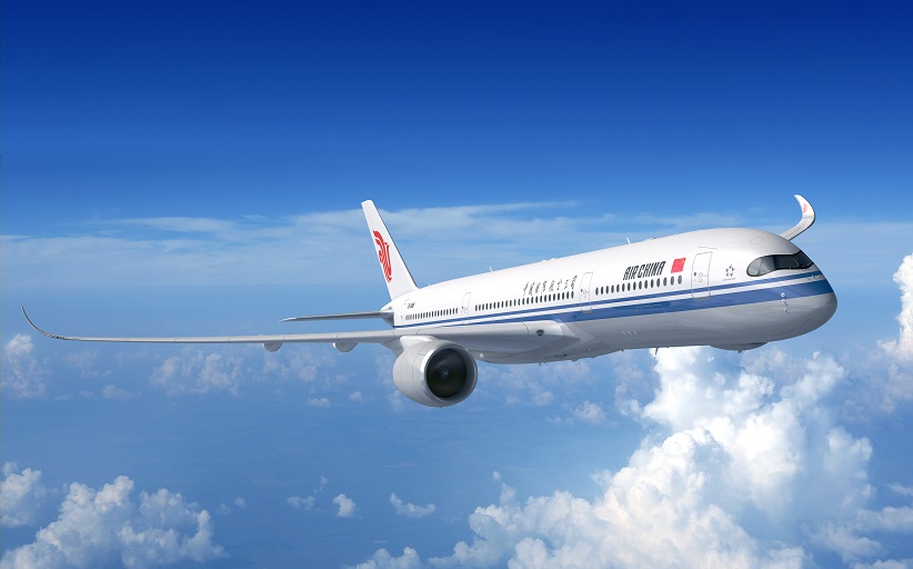 Neu bei Air China: mit dem neuen Airbus A350 auch von München nach Shanghai