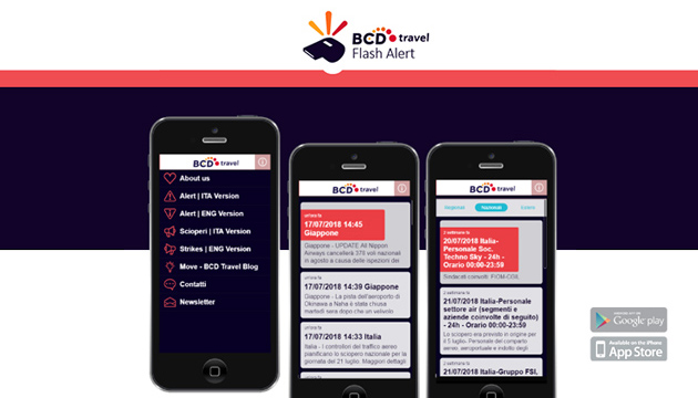 Scarica App Flash Alert di BCD Travel Italia