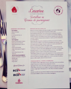 Move Cooking Class di Tortellino da Le Cesarine BCD Travel Italia