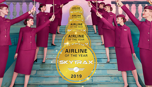 Qatar Airways vince quattro premi agli Skytrax World Airline Awards