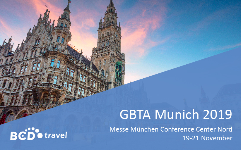 Business unusual met BCD Travel op GBTA München, 19 - 21 november