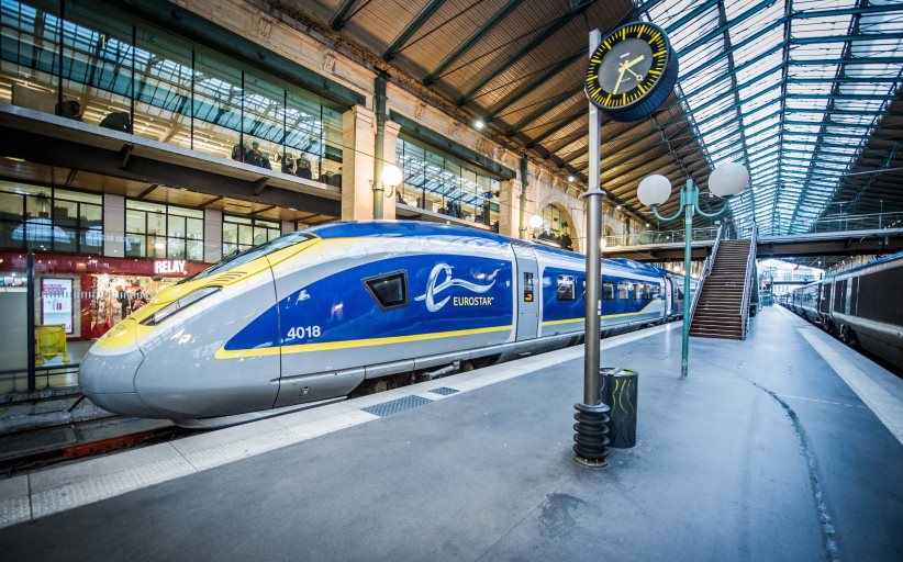 De trein wint terrein