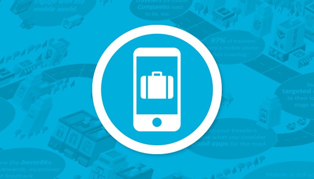 Mobiele app voor reizen en bagage beheer