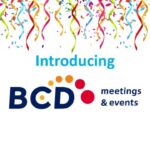 Introductie BCD Meetings & Events met confetti