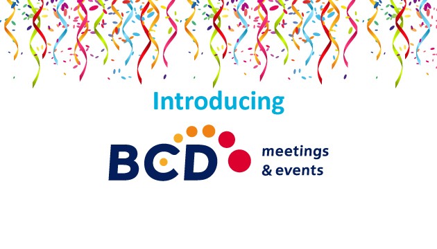 Introductie BCD Meetings & Events met confetti