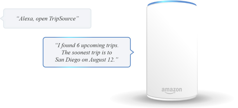 TripSource Alexa skill