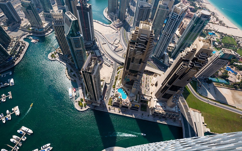 image showing dubai from top