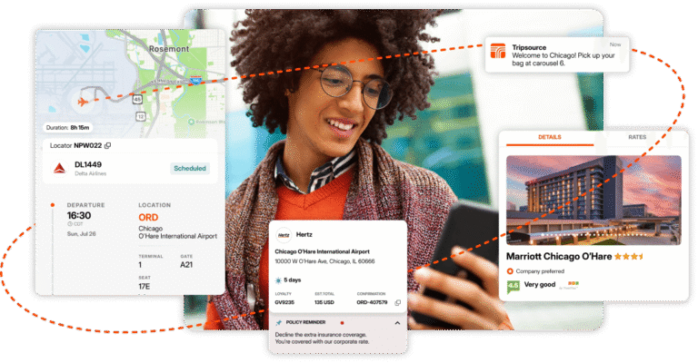 Booking & trip management - BCD Travel