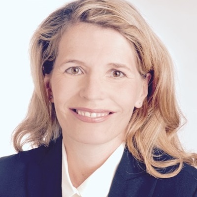 Smiling professional woman in business attire