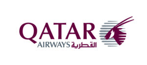 Qatar Airways logo with Oryx design.