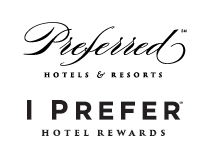 Preferred Hotels and Resorts, I Prefer Rewards logo.