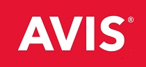 Avis logo in red background