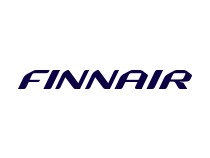 Finnair logo in blue text