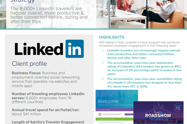 Engaging travelers at LinkedIn