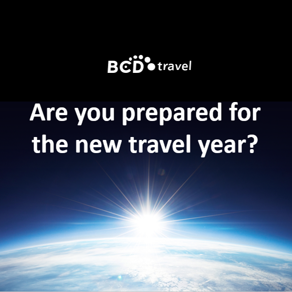 Prepare for new travel year with BCD Travel.