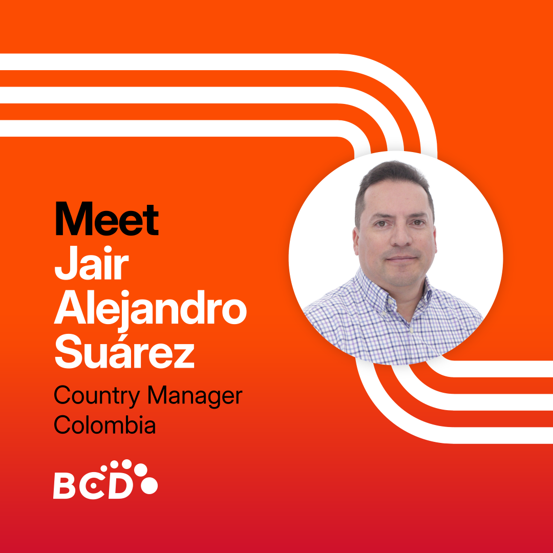 Portrait of Jair Alejandro Suárez, Country Manager Colombia