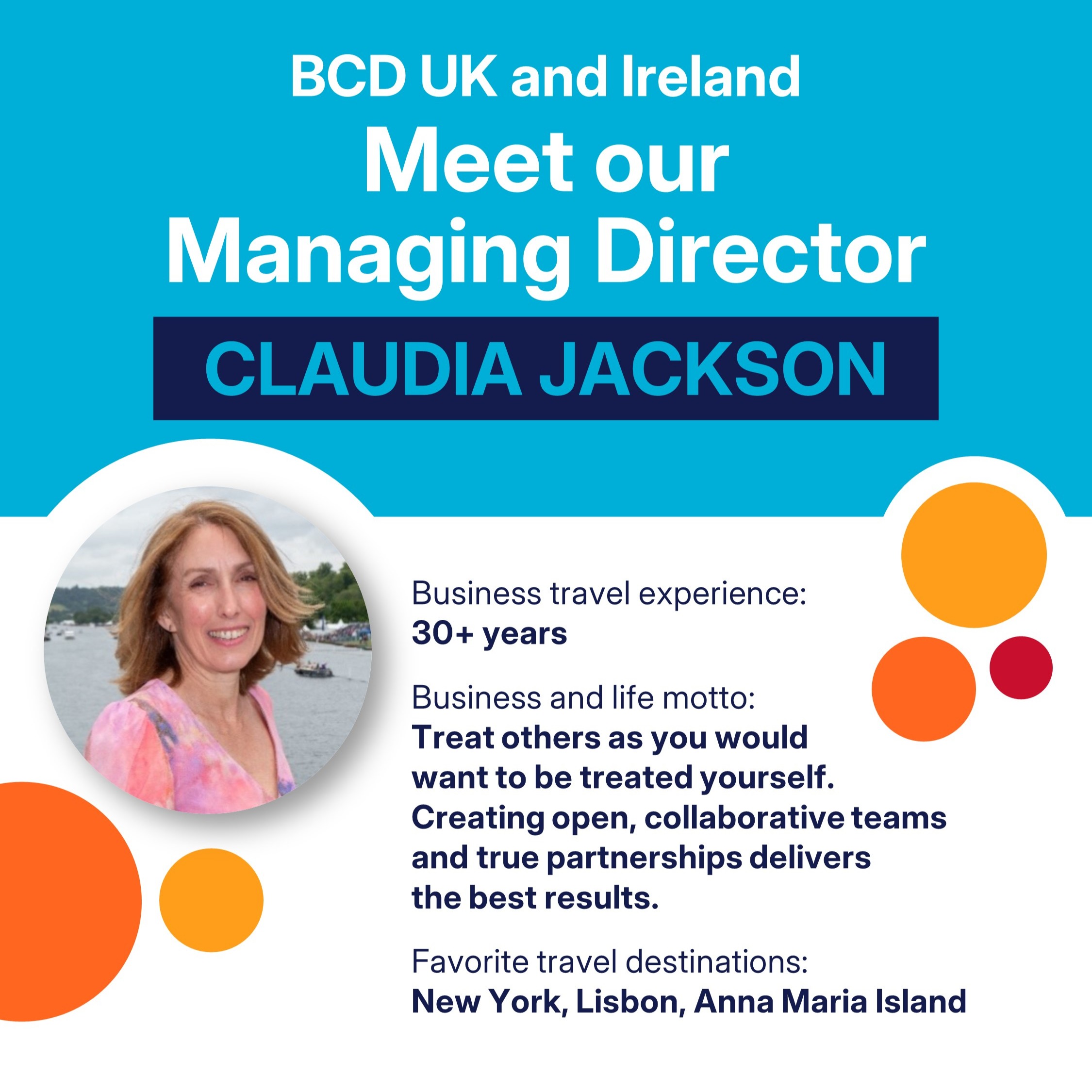 Meet our Managing Director, Claudia Jackson.