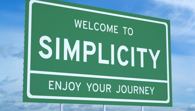 Welcome to Simplicity sign, enjoy your journey.