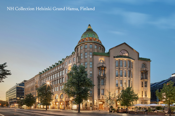 Exterior of NH Collection Helsinki Grand Hansa hotel