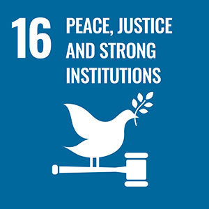 Peace Justice and strong Institutions Sustainable Development Goal