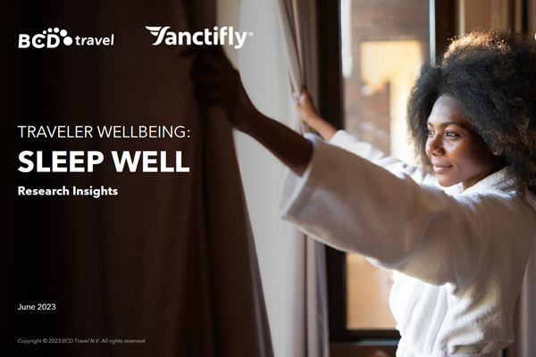 Traveler wellbeing: Sleep well - BCD Travel