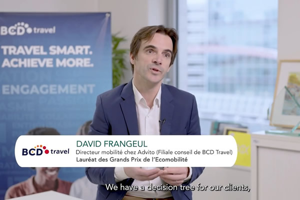 Proud to encourage sustainable travel - BCD Travel