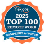 FlexJobs 2025 Top Remote Work Companies Badge