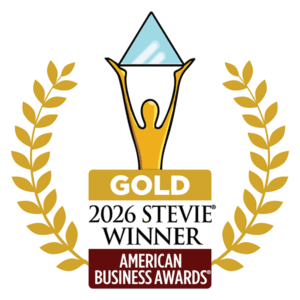 Gold 2026 Stevie Award Winner logo