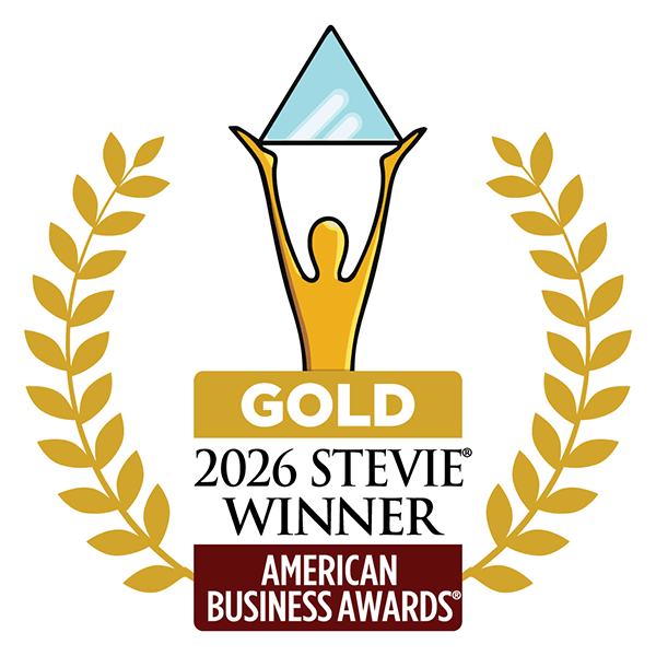 Gold 2026 Stevie Award Winner logo