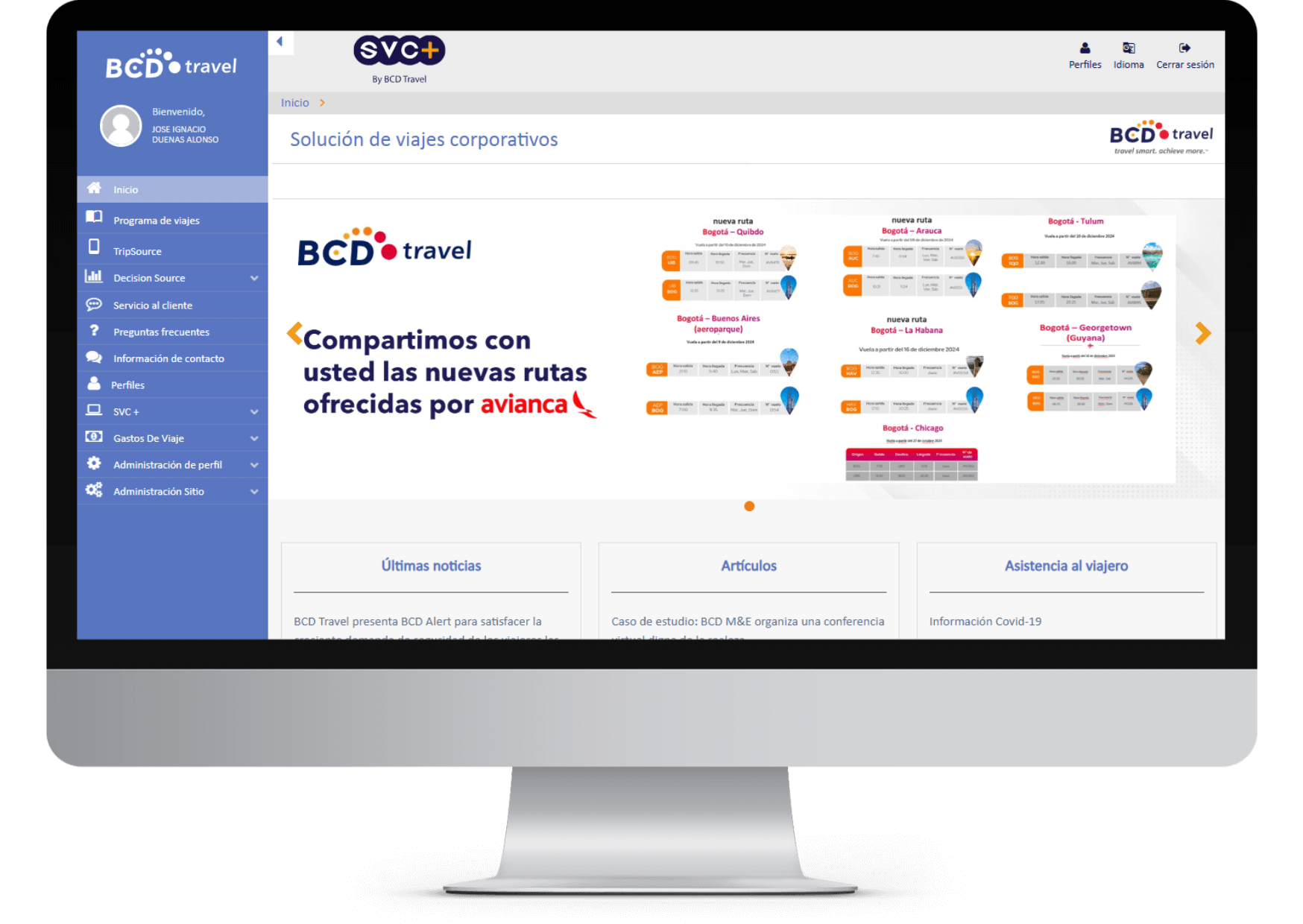 SVC+ | Plataforma Online de Gestión de Viajes Corporativos BCD Travel SVC+ | Plataforma Online de Gestión de Viajes Corporativos BCD Travel